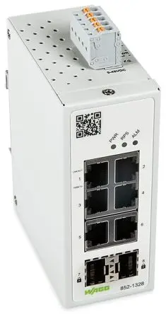 Produktfoto 1 von WAGO Industrial-Ethernet-Switch 6-Port Managed