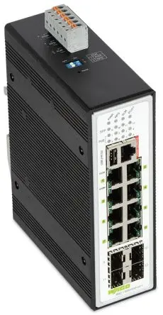 Produktfoto 1 von WAGO Industrial-Ethernet-Switch 8-Port Managed Power Over Ethernet