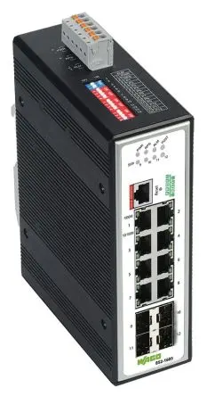Produktfoto 1 von WAGO Industrial-Ethernet-Switch 8-Port Managed