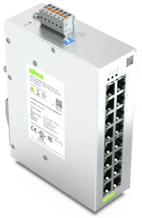 Produktfoto 1 von WAGO Industrial-Ethernet-Switch 16-Port Managed