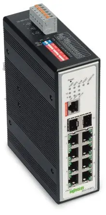 Produktfoto 1 von WAGO Industrial-Ethernet-Switch 8-Port Managed