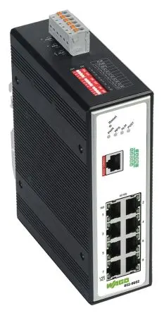 Produktfoto 1 von WAGO Industrial-Ethernet-Switch 8-Port Managed