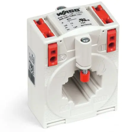 Produktfoto 1 von WAGO 855 Stromwandler 600 A, DIN-Hutschiene, 10 VA