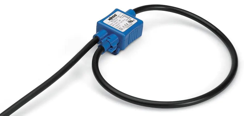 Produktfoto 1 von WAGO 855 Stromwandler, Rogowski-Spule 1kA