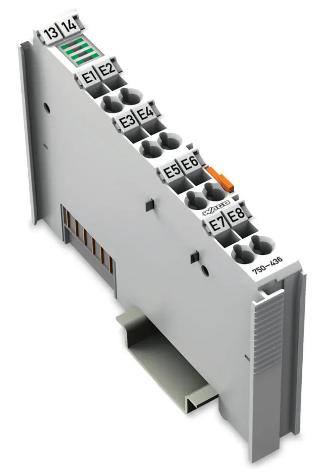 Produktfoto 1 von WAGO 750 Digitales Eingangsmodul für SPS 8 x Digital Eingang 24 VDC