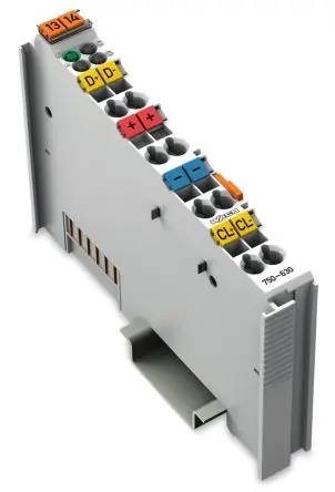 Produktfoto 1 von WAGO Schnittstellenmodul 750 Differenzial 24V dc