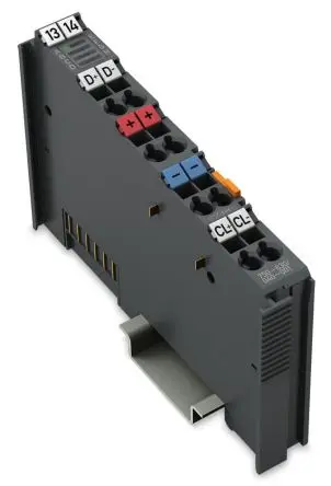 Produktfoto 1 von WAGO Schnittstellenmodul 750 Differenzial 24V dc