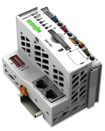 Produktfoto 1 von WAGO 750 Controller, 2 Eing.