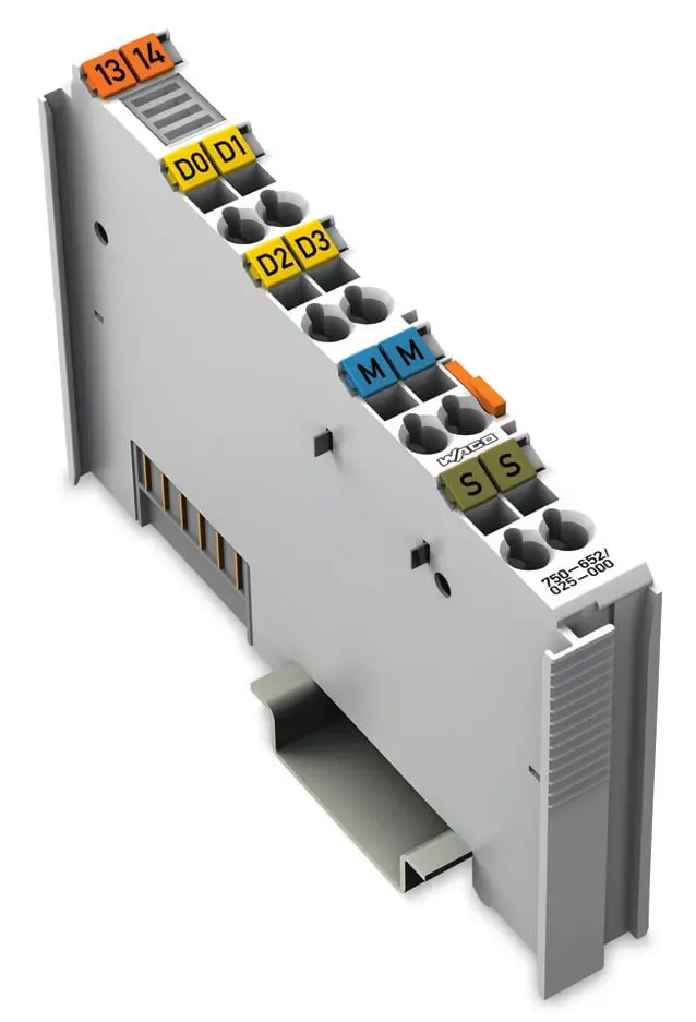 Produktfoto 1 von WAGO 750 Serielles Schnittstellenmodul für SPS 24 VDC