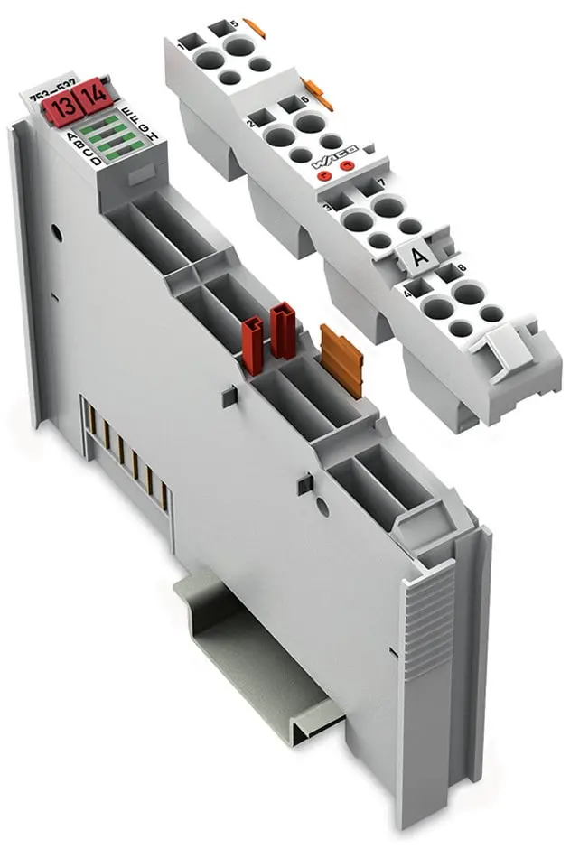 Produktfoto 1 von WAGO 753 Digitales Ausgangsmodul für SPS / 8 x Digital Ausgang 24 VDC