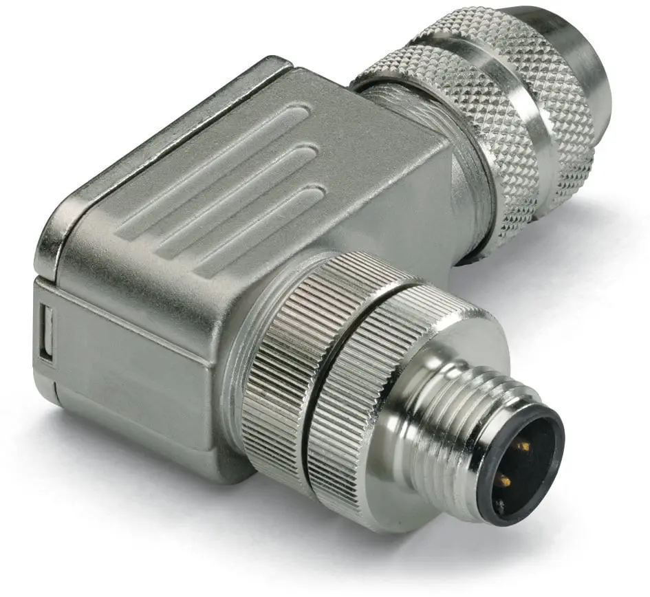 Produktfoto 1 von WAGO 756 20 mm M12 Industrie-Rundsteckverbinder Stecker 4-polig Stecker IP40