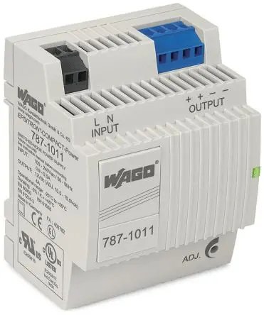 Produktfoto 1 von WAGO 787 DIN-Schienen Netzteil Schaltnetzteile 264V ac AC / 4 A 12V dc DC 48 W