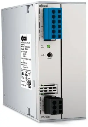 Produktfoto 1 von WAGO 787 DIN-Schienen Netzteil Schaltnetzteile 264V ac AC / 5 A 48V dc DC 240 W
