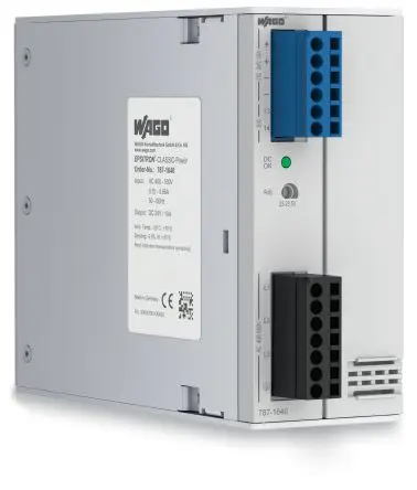 Produktfoto 1 von WAGO 787 DIN-Schienen Netzteil Schaltnetzteile 575V ac AC / 10 A 24V dc DC 240 W