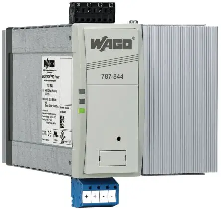 Produktfoto 1 von WAGO 787 DIN-Schienen Netzteil Schaltnetzteile 550V ac AC / 40 A 24V dc DC 960 W