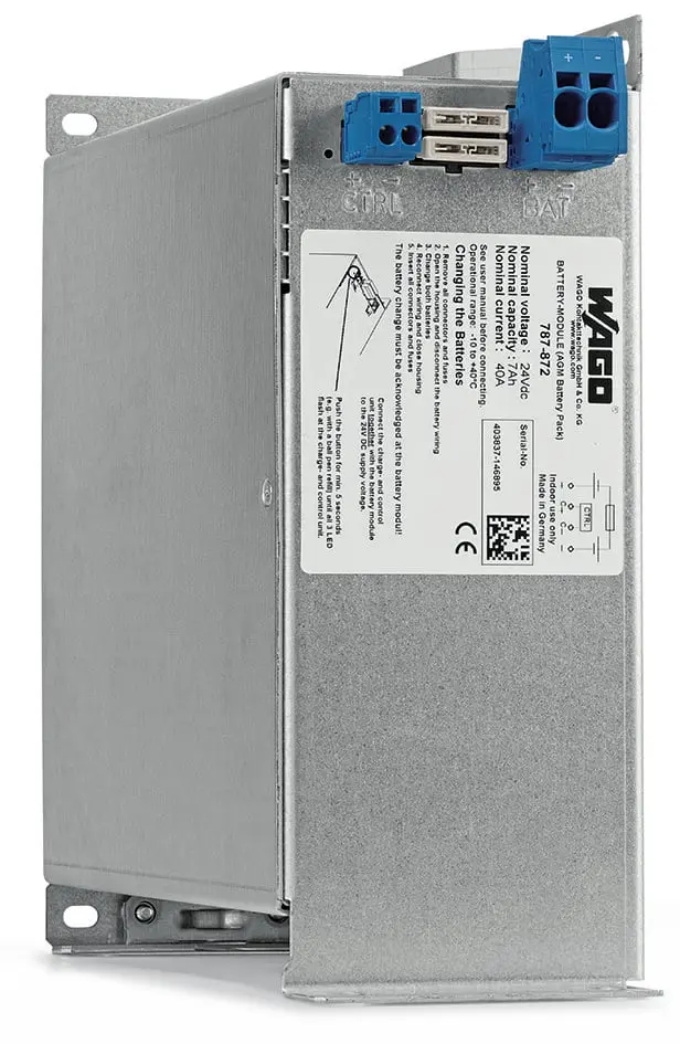 Produktfoto 1 von WAGO 787 Akkumodul