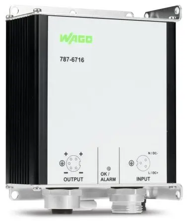 Produktfoto 1 von WAGO Schaltnetzteil 24V dc 48 W, Schraubanschlussklemme 265V ac
