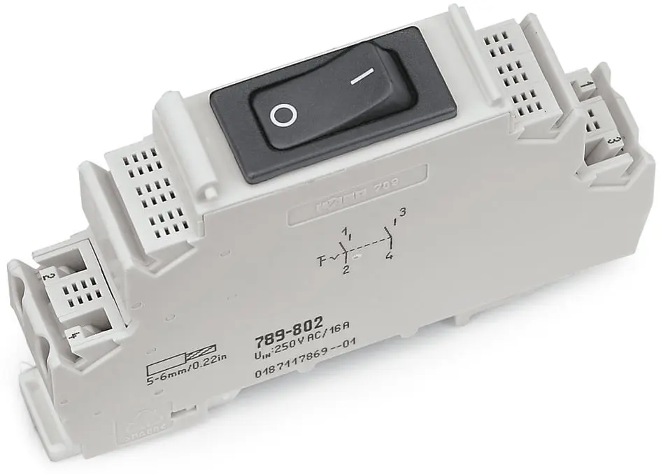 Produktfoto 1 von WAGO Schutzschalter 16 A 250 V ac