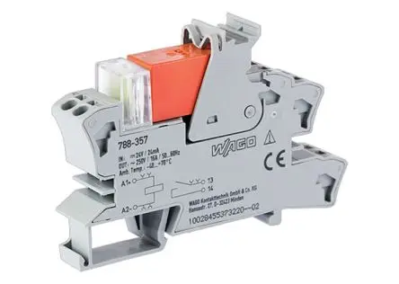 Produktfoto 1 von WAGO 788 Relaismodul 24V dc DIN-Hutschiene 17mA