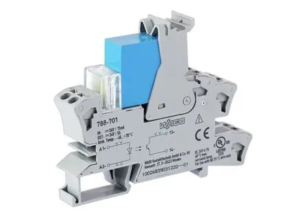 Produktfoto 1 von WAGO 857 DIN-Hutschiene Halbleiterausgang 30 V ac/dc 30V ac/dc / 5 A