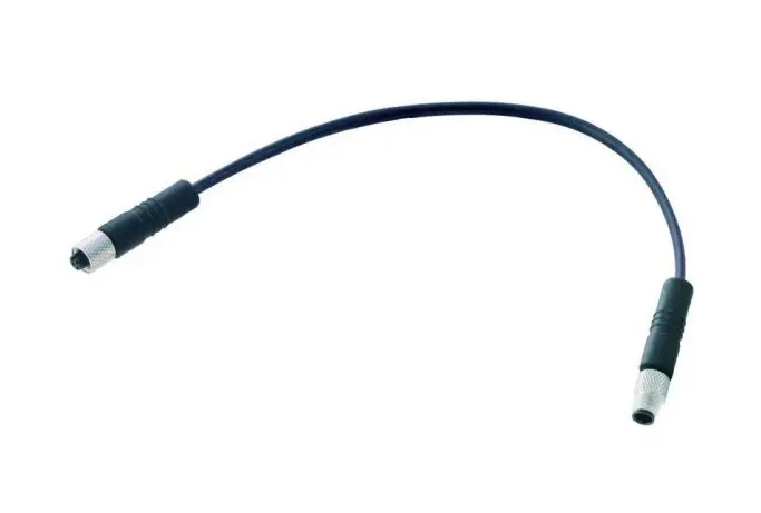 Produktfoto 1 von HARTING Circular connectors M5, 3-polig Kabel, M5, Gerade Stecker 3 / Gerade Buchse, Länge 5 m