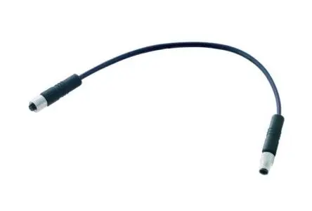 Produktfoto 1 von HARTING Circular connectors M5, 3-polig Kabel, M5, Gerade Stecker 3 / Gerade Buchse, Länge 5 m