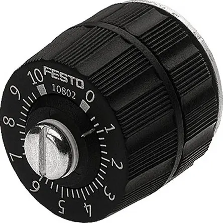 Produktfoto 1 von Festo, Drehknopf Pneumatik-Steuerventil 2.5 mm 12961