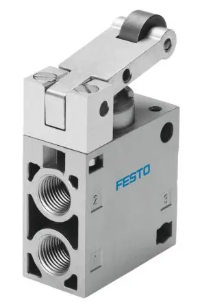 Festo, Rollenhebel RO Mechanisches Ventil, G G 1/4, Aluminium 8991