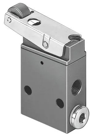 Produktfoto 1 von Festo, Rollenhebel RS Mechanisches Ventil, G G 1/8, Aluminiumeloxal 2272