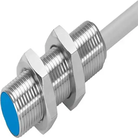 Produktfoto 1 von Festo SIEH M12 Induktiver Näherungssensor, Gewinderohr / 200mA, IP65, IP67 30 V dc