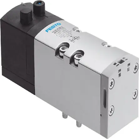 Produktfoto 1 von Festo VSVA 8034808 Magnetventil 5/2 Way, Monostable G3/8, Elektrisch-betätigt 24V dc