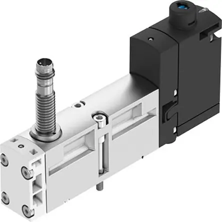 Produktfoto 1 von Festo VSVA 8033459 Magnetventil 5/2, Monostable G1/8, Elektrisch-betätigt 24V dc