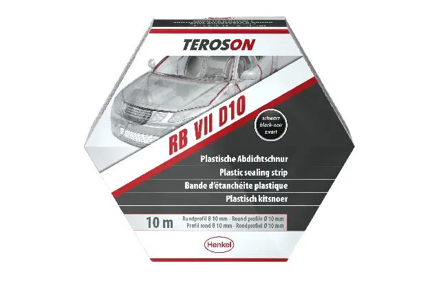 Produktfoto 1 von Teroson RB VII Dichtmittel Schwarz, Hellgrau Dichtmittel, Streifen, 80 °C, -40 °C
