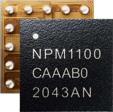 Produktfoto 1 von Nordic Semiconductor Li-Ion Ladegeräte-IC Li-Ion, Lithium-Polymer, WLCSP 25-Pin, 5 V 6.7V Eingang 1.8V, 3 V Ausgang 660
