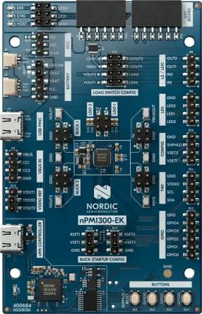 Produktfoto 1 von Nordic Semiconductor nPM1300 Evaluierungskit, nPM1300 EK Evaluierungskit, für nPM1300