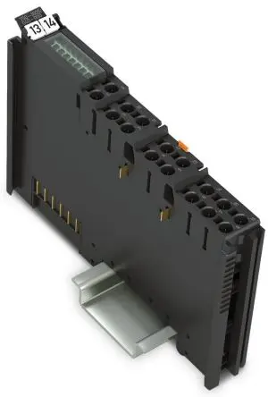 Produktfoto 1 von WAGO Verteilerblock 16-polig / 24V dc 10A, Polyamid, Polycarbonat Dunkelgrau, IP20