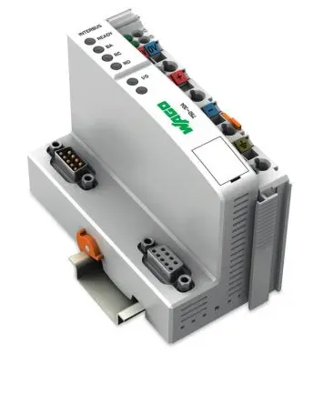 Produktfoto 1 von WAGO Schnittstellen-Adapter, D-SUB, D-Sub-9 Stecker, Stecker, Buchse