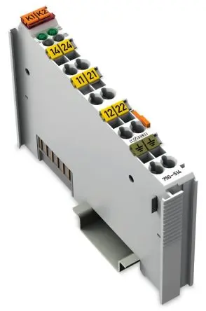 Produktfoto 1 von WAGO Digitales Ausgangsmodul 750 Digital 5V dc