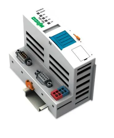 Produktfoto 1 von WAGO Interbus-Koppler, D-Sub 9, D-Sub-9 Stecker, Stecker, Buchse