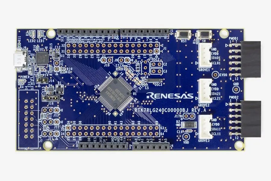 Produktfoto 1 von Renesas Electronics Schnell-Prototyping-Platine MCU, Entwicklungsboard Entwicklungstool Microcontroller RL78 RL78/G24