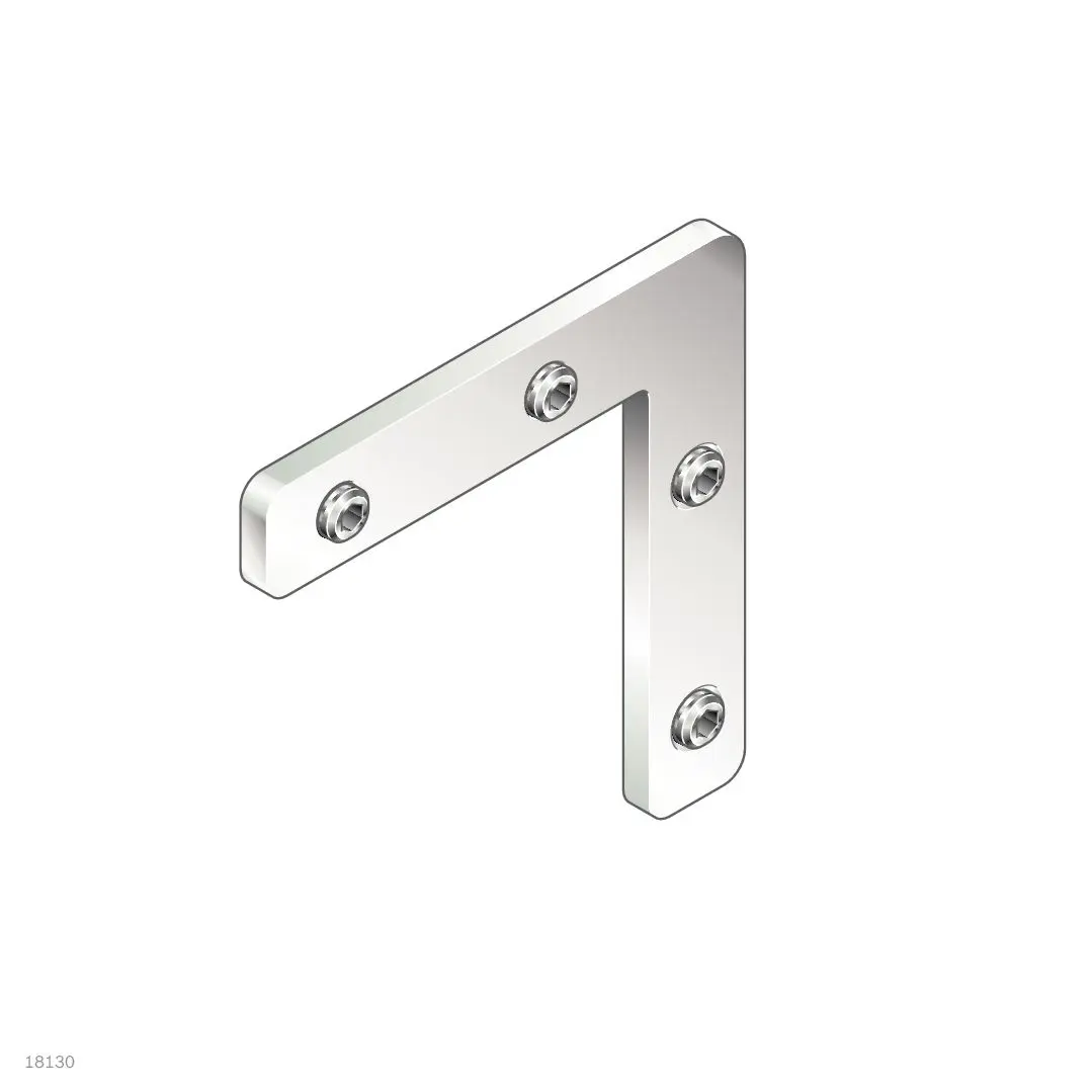 Produktfoto 1 von Bosch Rexroth Verbindungskomponente, Winkel-Halterung, M10