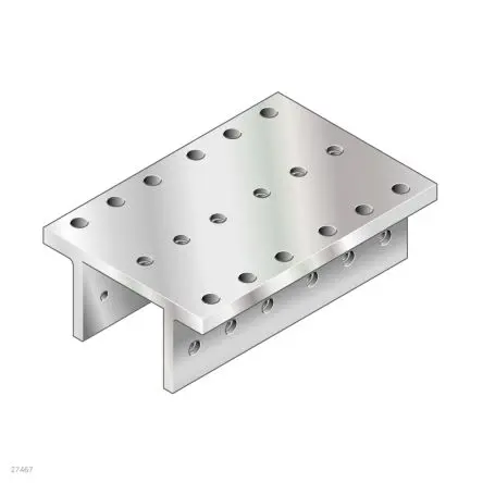 Produktfoto 1 von Bosch Rexroth EcoSlide Linearführung Schlitten, 160 mm x 109 mm, Traglast 2500 N