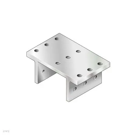 Produktfoto 1 von Bosch Rexroth EcoSlide Linearführung Schlitten, 124 mm x 80 mm, Traglast 1250 N