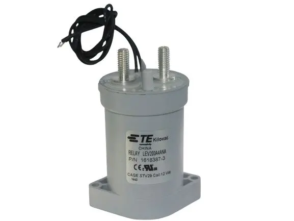 Produktfoto 1 von TE Connectivity Kilovac LEV200 Schütz 24 V dc-Spule, 1-polig, 24V dc / 500 A 900 V dc 1-poliger Schließer - Schließer