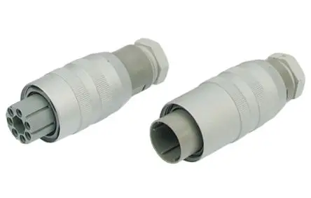 Produktfoto 1 von Hirschmann NR Standard DIN-Stecker Gerade 12-polig, DIN 43651, 60V ac 5A IP65 Kabel Stecker