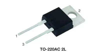 Produktfoto 1 von Vishay VS-3C08ET07 Oberfläche Gleichrichter & Schottky-Diode Einfach, 650 V / 8 A, 3-Pin TO-220AC 2L