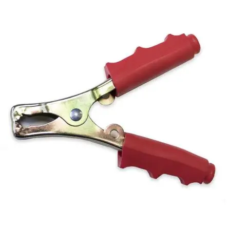 Produktfoto 1 von Mueller Electric Bichromatierter Stahl 22 mm Krokodilklemme, Rot, 60A Polyvinylchlorid Isoliert