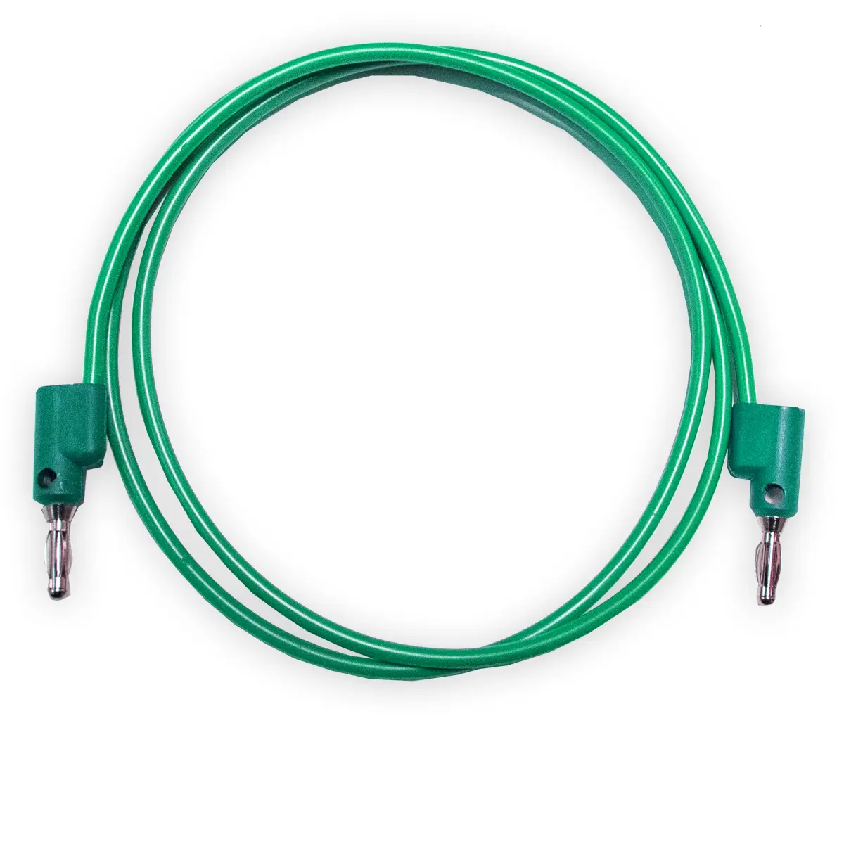 Produktfoto 1 von Mueller Electric Messleitung 15A Stecker / Stecker, Grün Polyvinylchlorid-isoliert 12 in, 1 kV