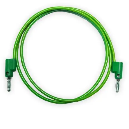 Produktfoto 1 von Mueller Electric Messleitung 15A Stecker / Stecker, Grün Polyvinylchlorid-isoliert 36 Zoll, 1kV