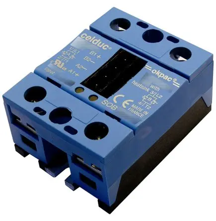 Produktfoto 1 von Celduc SO Halbleiterausgang 600 V eff. 30V dc / 35 A